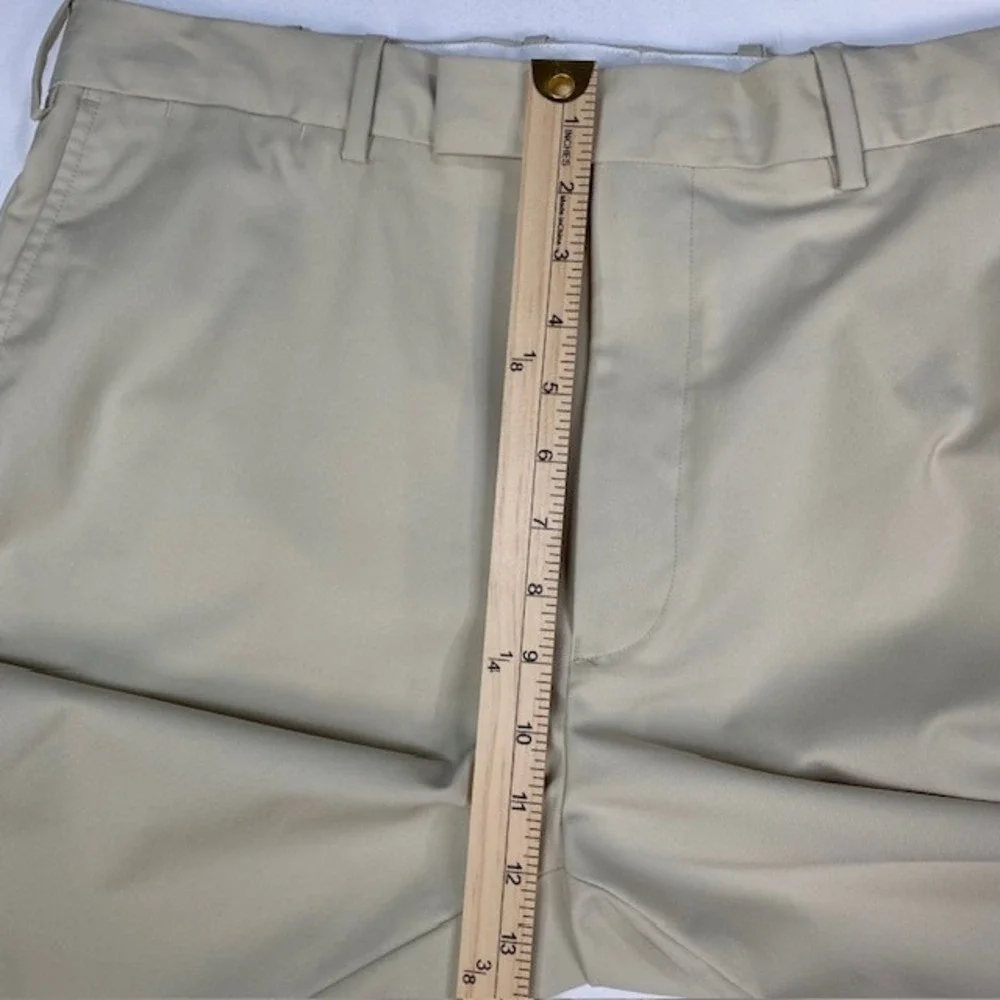 RLX‎ Ralph Lauren Mens Golf Pants Tan Straight Fit 36x34 Polyester